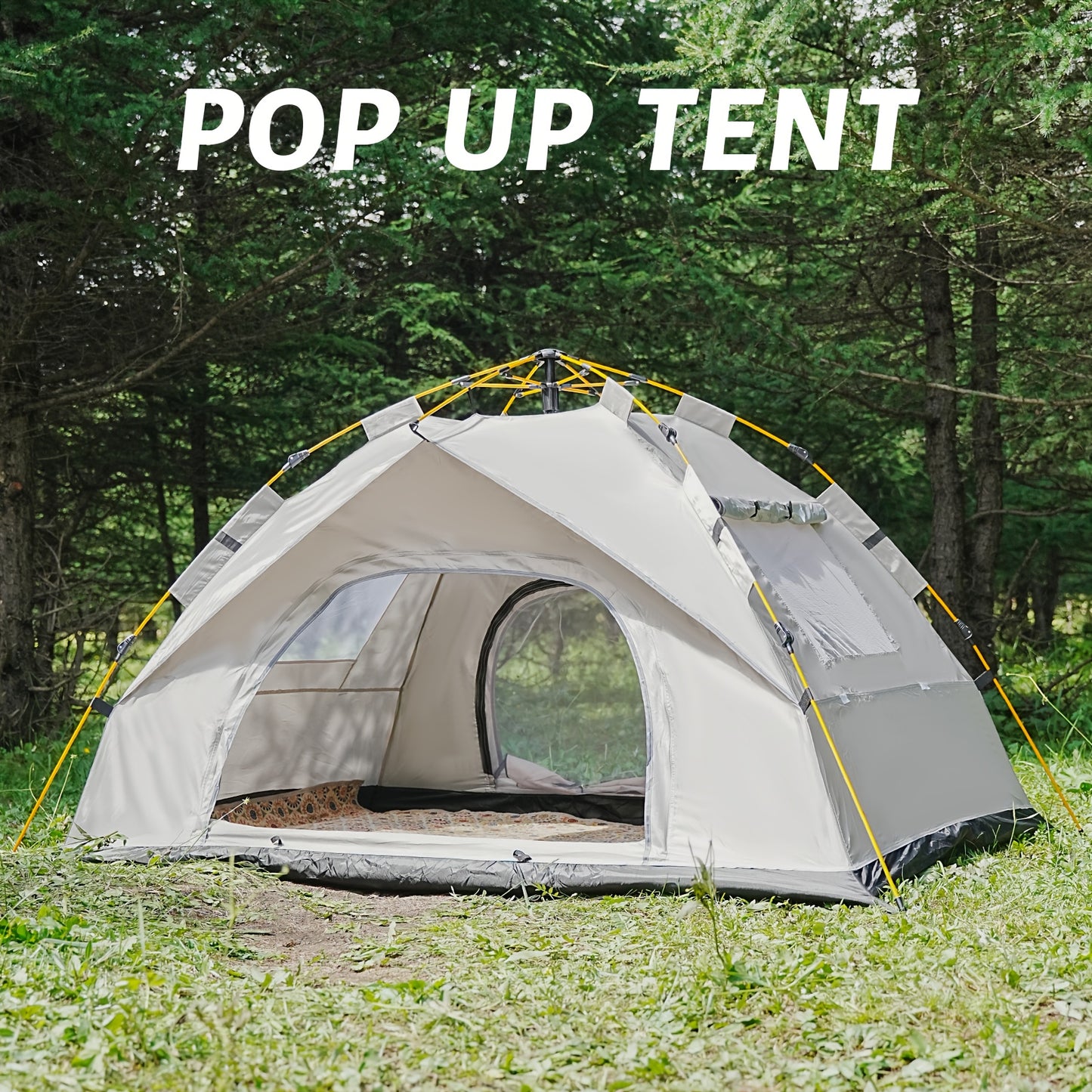 2 Person Automatic Tent | Windproof Lightweight