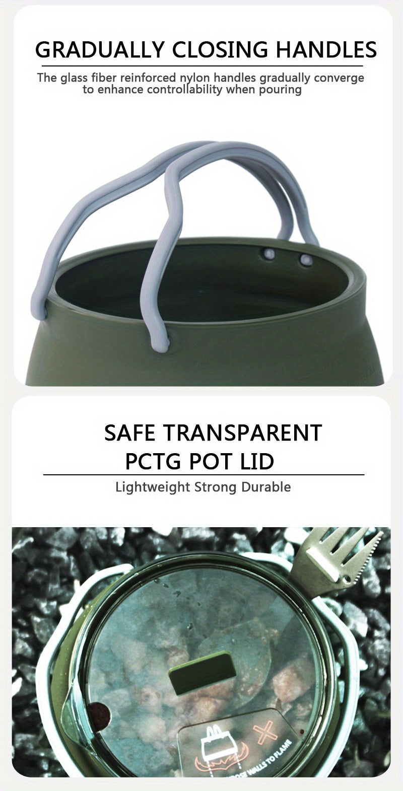 Silicone Folding Kettle | Lightweight & SUPER Portable