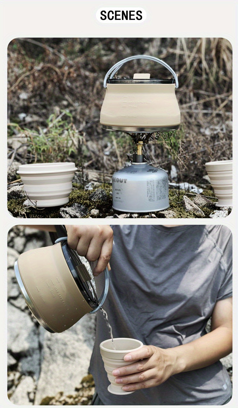 Silicone Folding Kettle | Lightweight & SUPER Portable