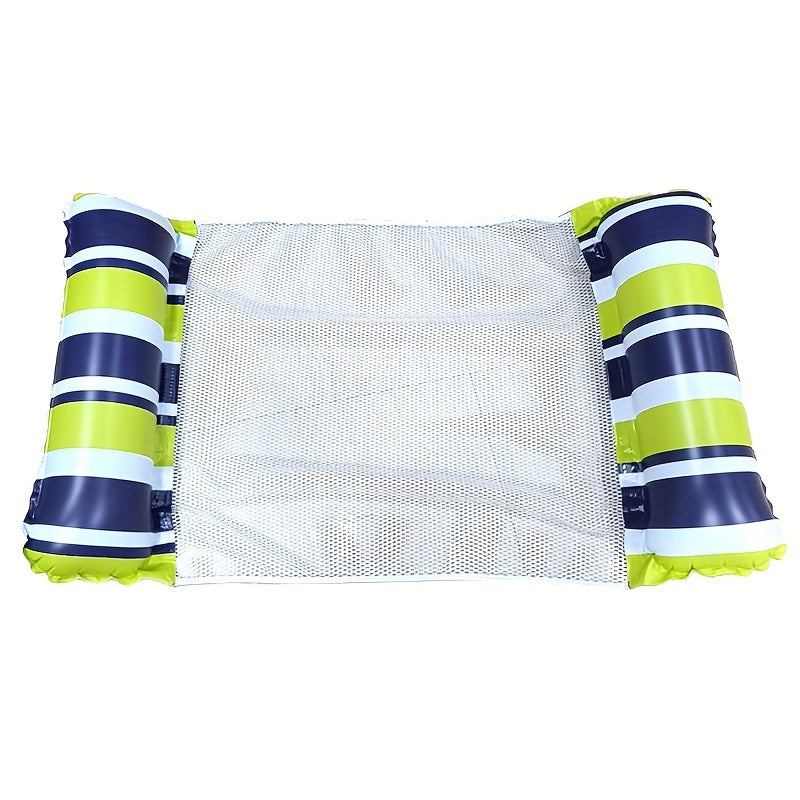 PVC Inflatable Floating Hammock, Double-Sided Pool Floatie