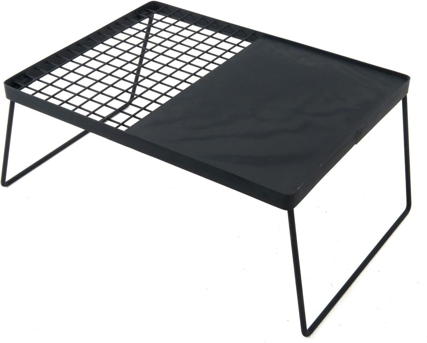 BBQ Plate Folding Portable Hotplate Camping Grill Coated Steel