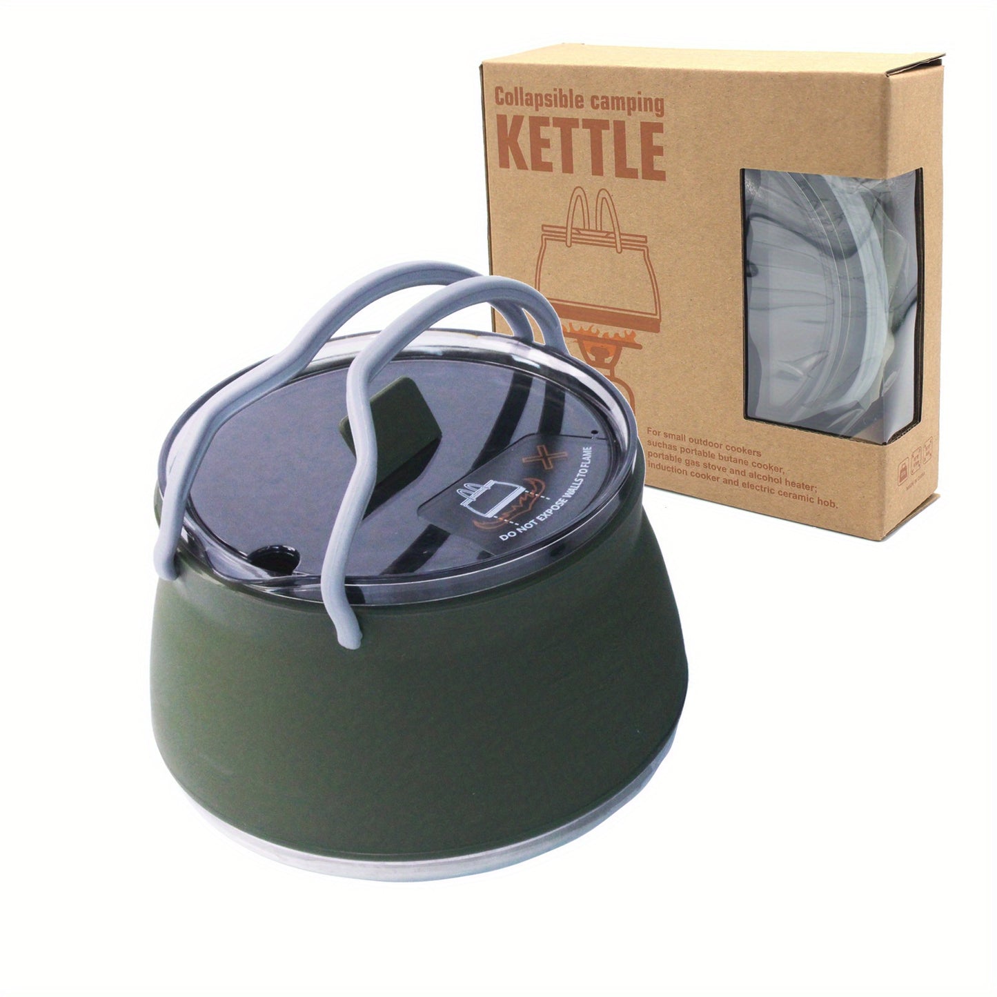 Silicone Folding Kettle | Lightweight & SUPER Portable