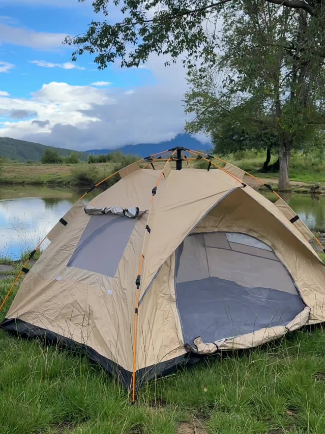 2 Person Automatic Tent | Windproof Lightweight